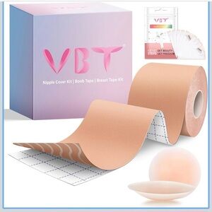 NWT VBT Beize Boob Tape & Nipple Cover Kit